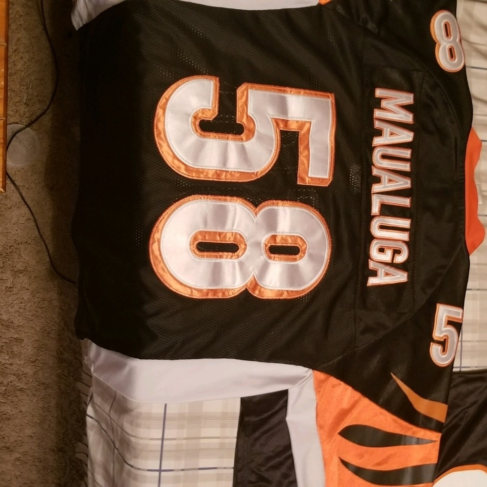 3 Cincinnati Bengals jerseys in new condition